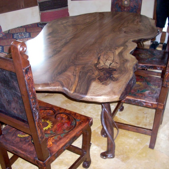 Steel table legs